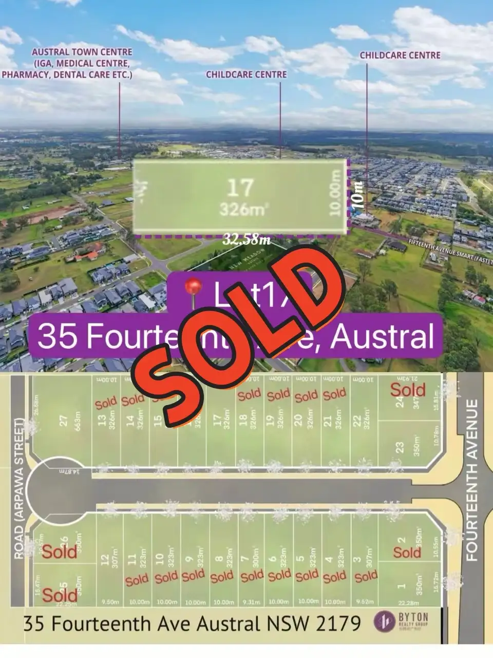 Main view of Homely land listing, LOT 17, 35 Fourteenth Avenue, Austral NSW 2179