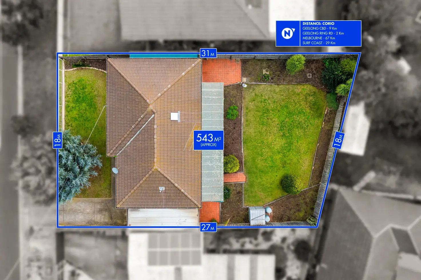 Main view of Homely house listing, 22 Browning Drive, Corio VIC 3214