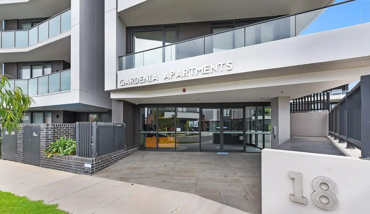 Main view of Homely apartment listing, 308/18 Lomandra Drive, Clayton South VIC 3169
