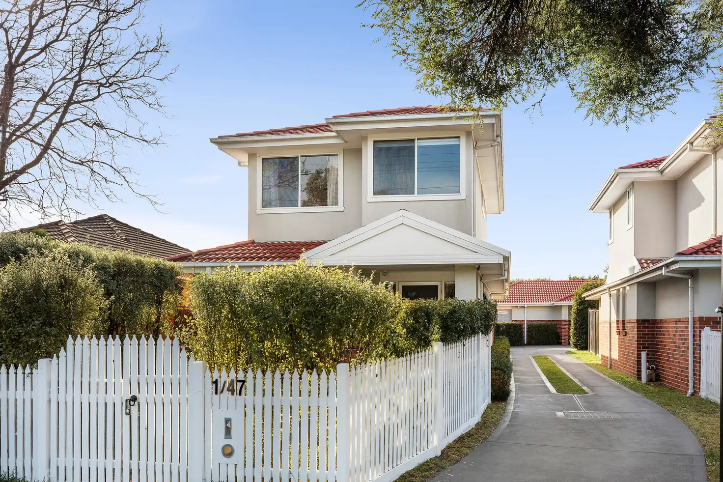 Main view of Homely townhouse listing, 1/47 Main Road, Clayton South VIC 3169