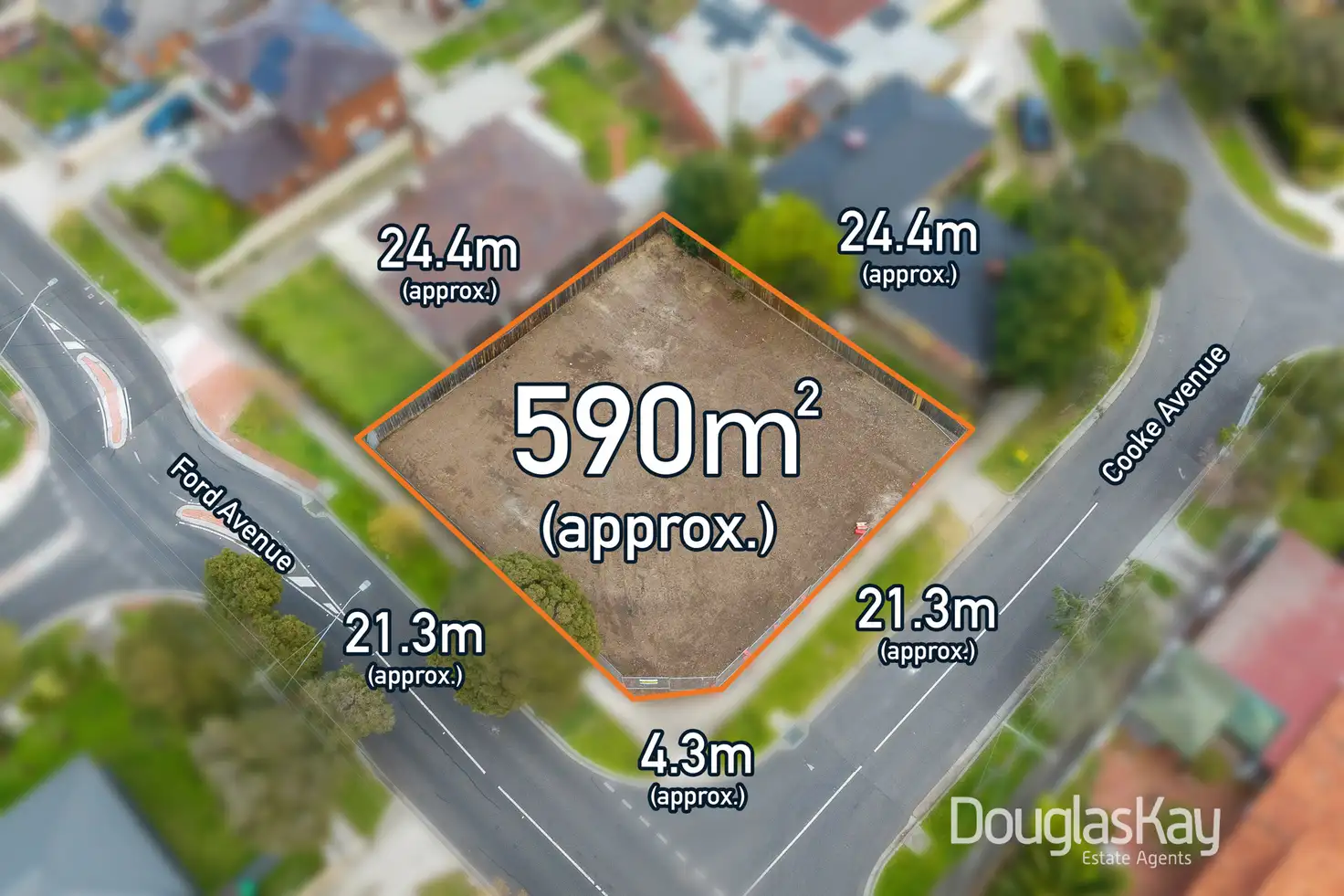 Main view of Homely land listing, 41 Ford Avenue, Sunshine North VIC 3020