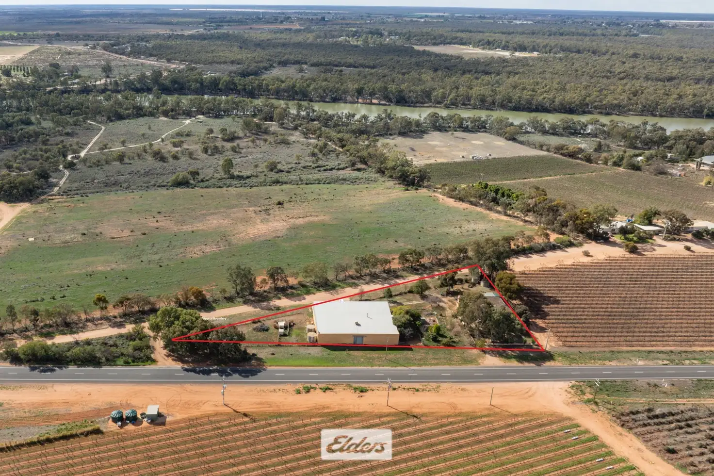 Main view of Homely rural property listing, 872 Wentworth Road, Yelta VIC 3505