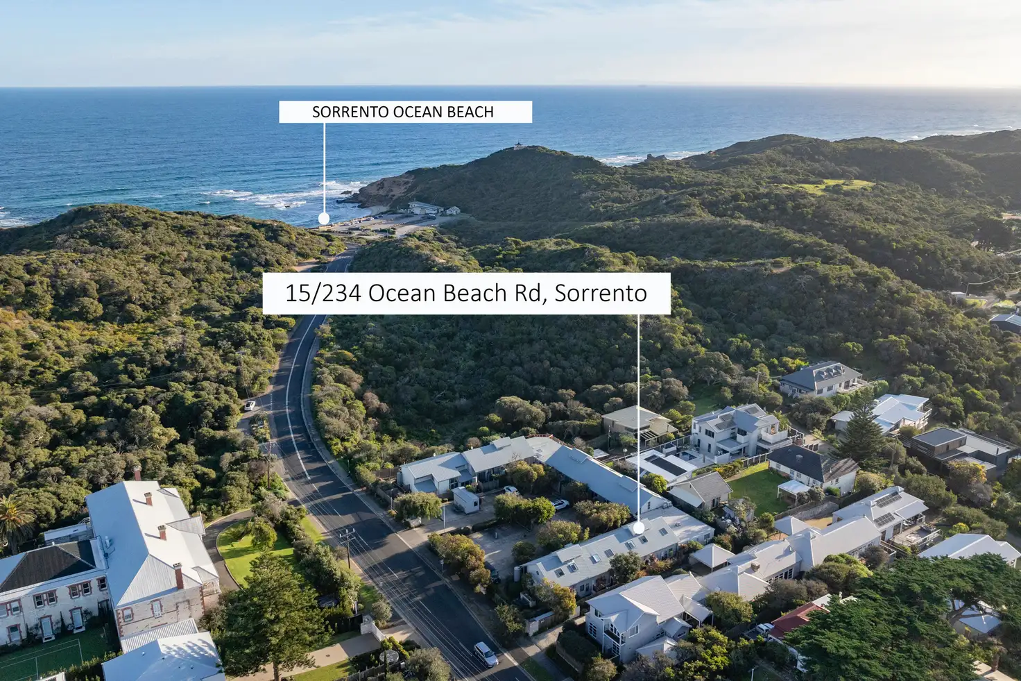 Main view of Homely house listing, 15/234-238 Ocean Beach Road, Sorrento VIC 3943