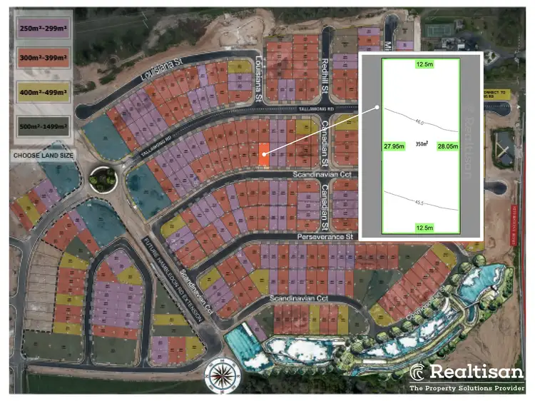 Main view of Homely land listing, LOT 2087, 40 Scandinavian Circuit, Rouse Hill NSW 2155