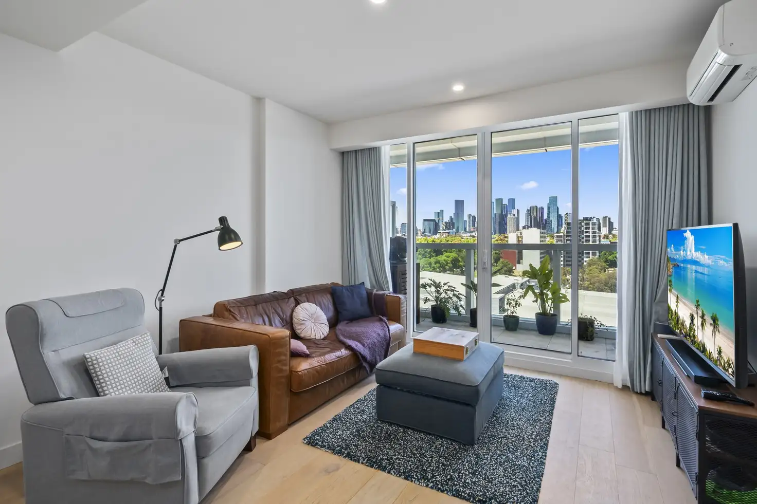 Main view of Homely apartment listing, 804/111 Canning Street, North Melbourne VIC 3051