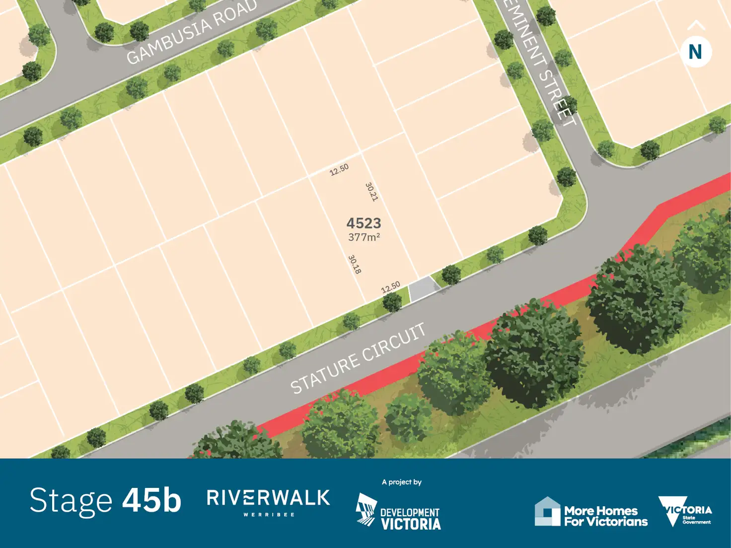 Main view of Homely land listing, LOT 4523 Stature Circuit, Werribee VIC 3030
