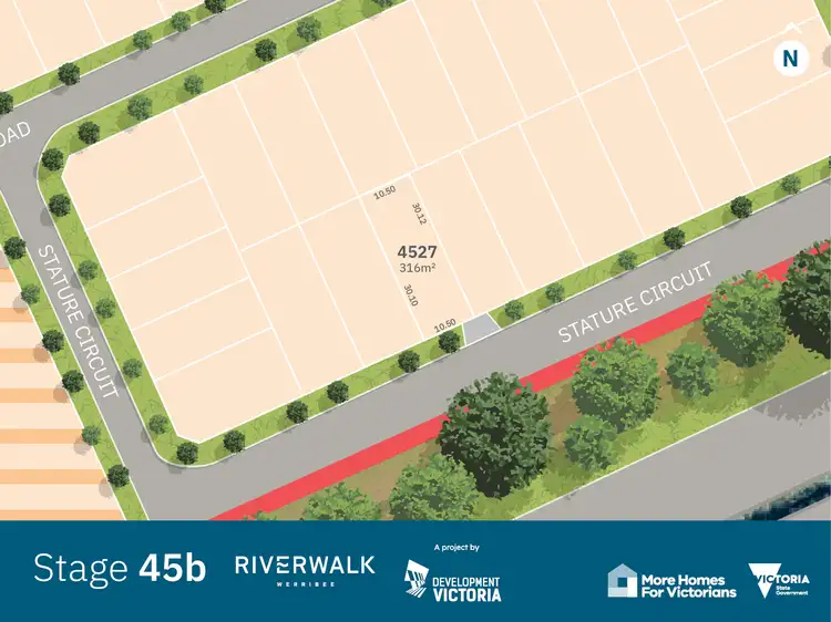 Main view of Homely land listing, LOT 4527 Stature Circuit, Werribee VIC 3030