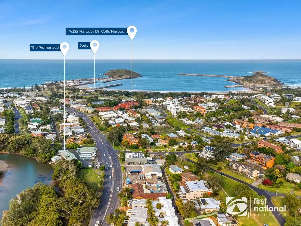 Main view of Homely unit listing, 7/322 Harbour Drive, Coffs Harbour NSW 2450