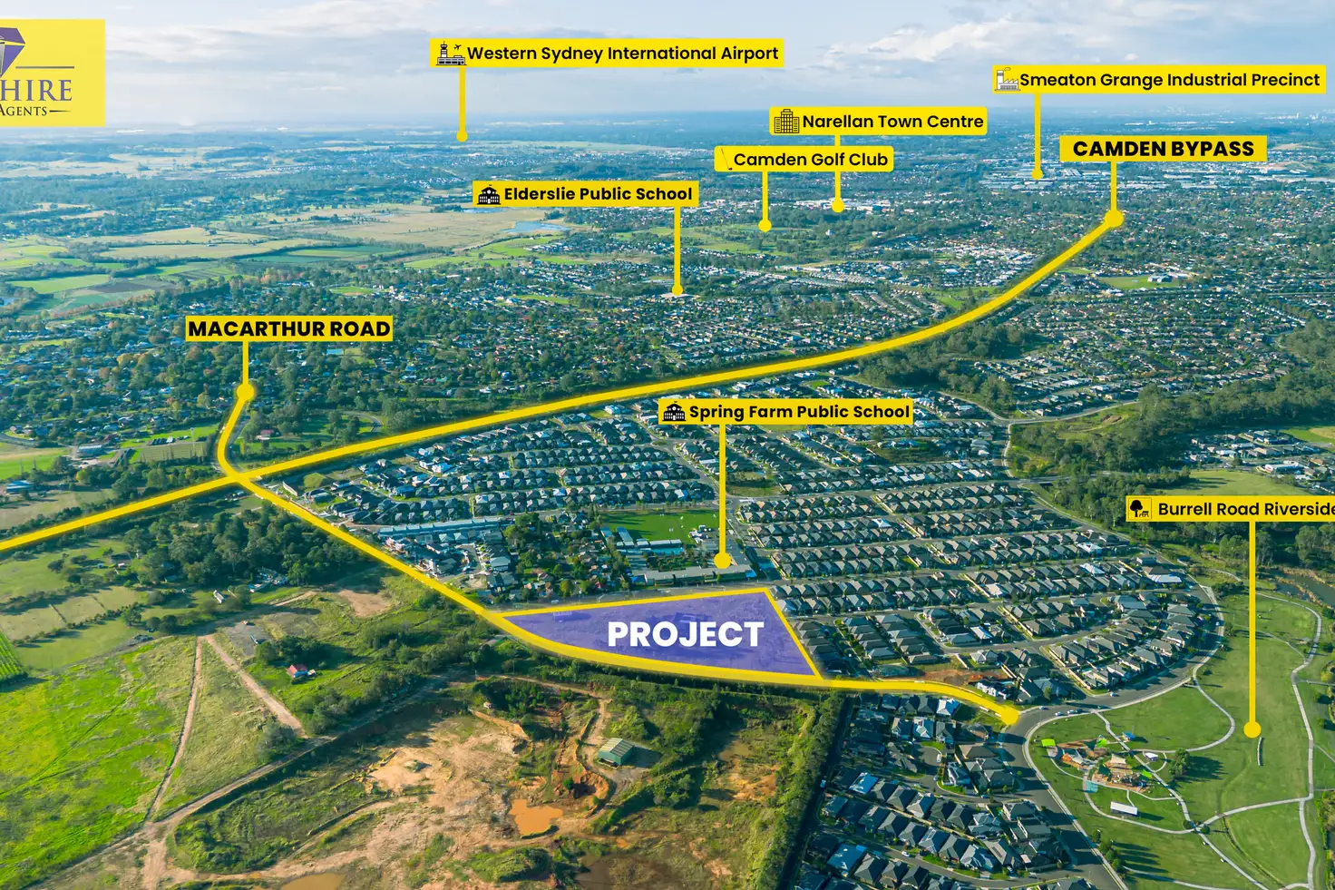 Main view of Homely land listing, Lot 28 215 Macarthur Road, Spring Farm NSW 2570