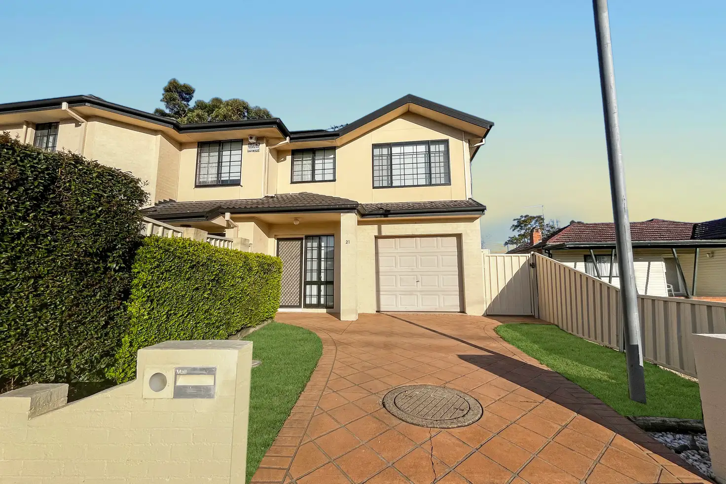 Main view of Homely semi-detached listing, 21 Park Road, East Hills NSW 2213