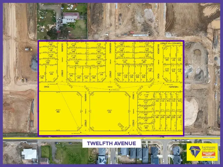 Third view of Homely land listing, LOT 528, 316-330 Twelfth Avenue, Austral NSW 2179