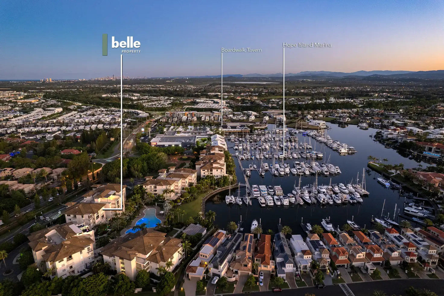 Main view of Homely apartment listing, 1750/1 Rialto Quay Drive, Hope Island QLD 4212