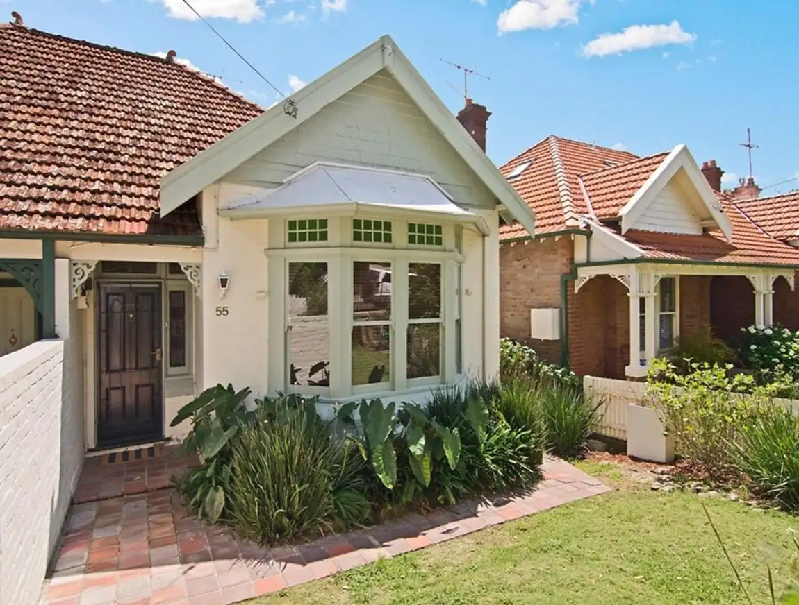 Main view of Homely semi-detached listing, 55 Dalton Road, Mosman NSW 2088