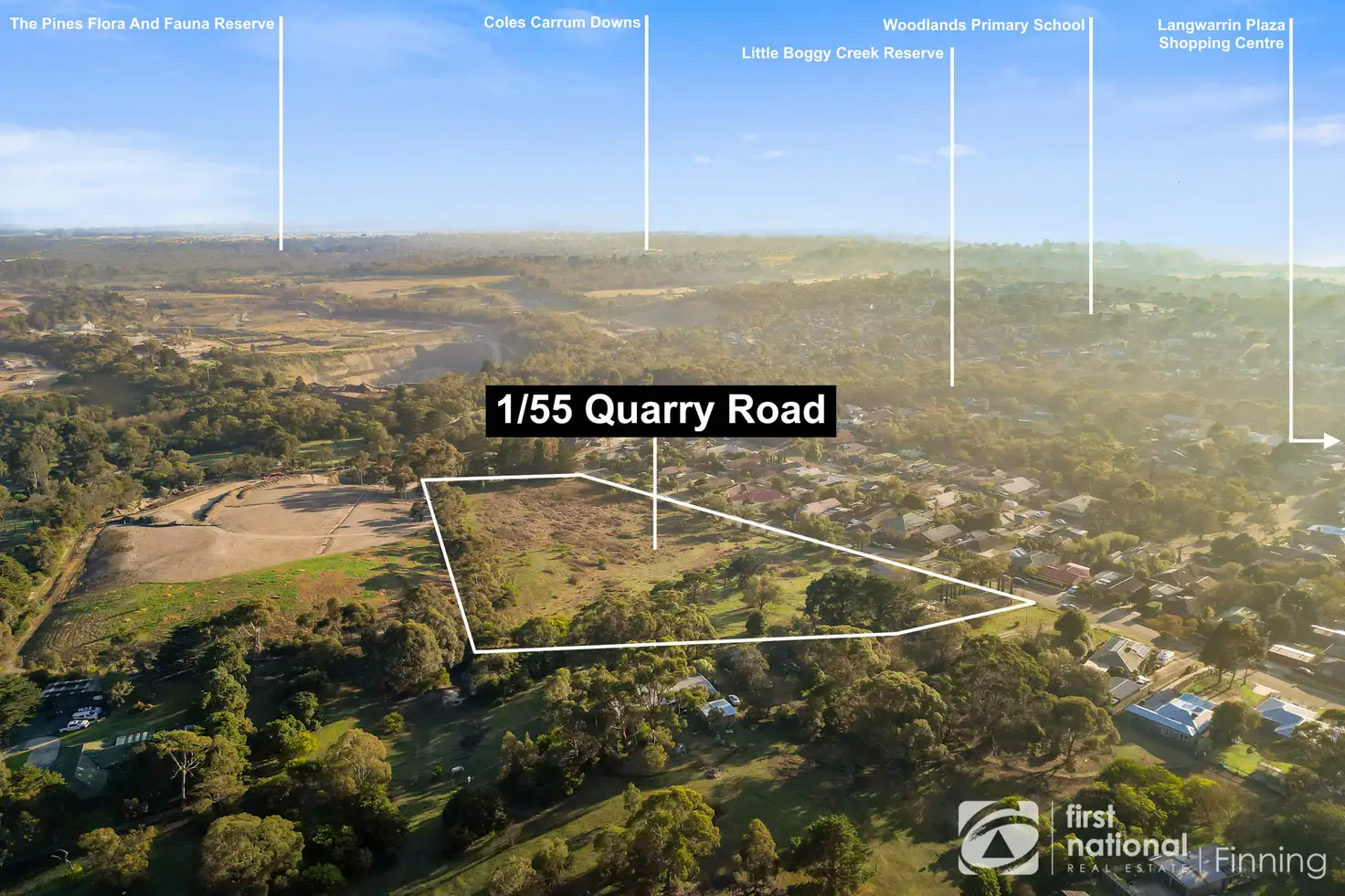 Main view of Homely rural property listing, 1/55 Quarry Road, Langwarrin VIC 3910
