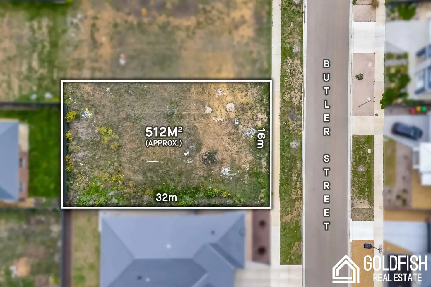 Main view of Homely land listing, 14 Butler Street, Lucas VIC 3350