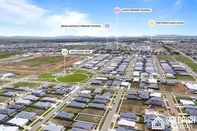 Second view of Homely land listing, 14 Butler Street, Lucas VIC 3350