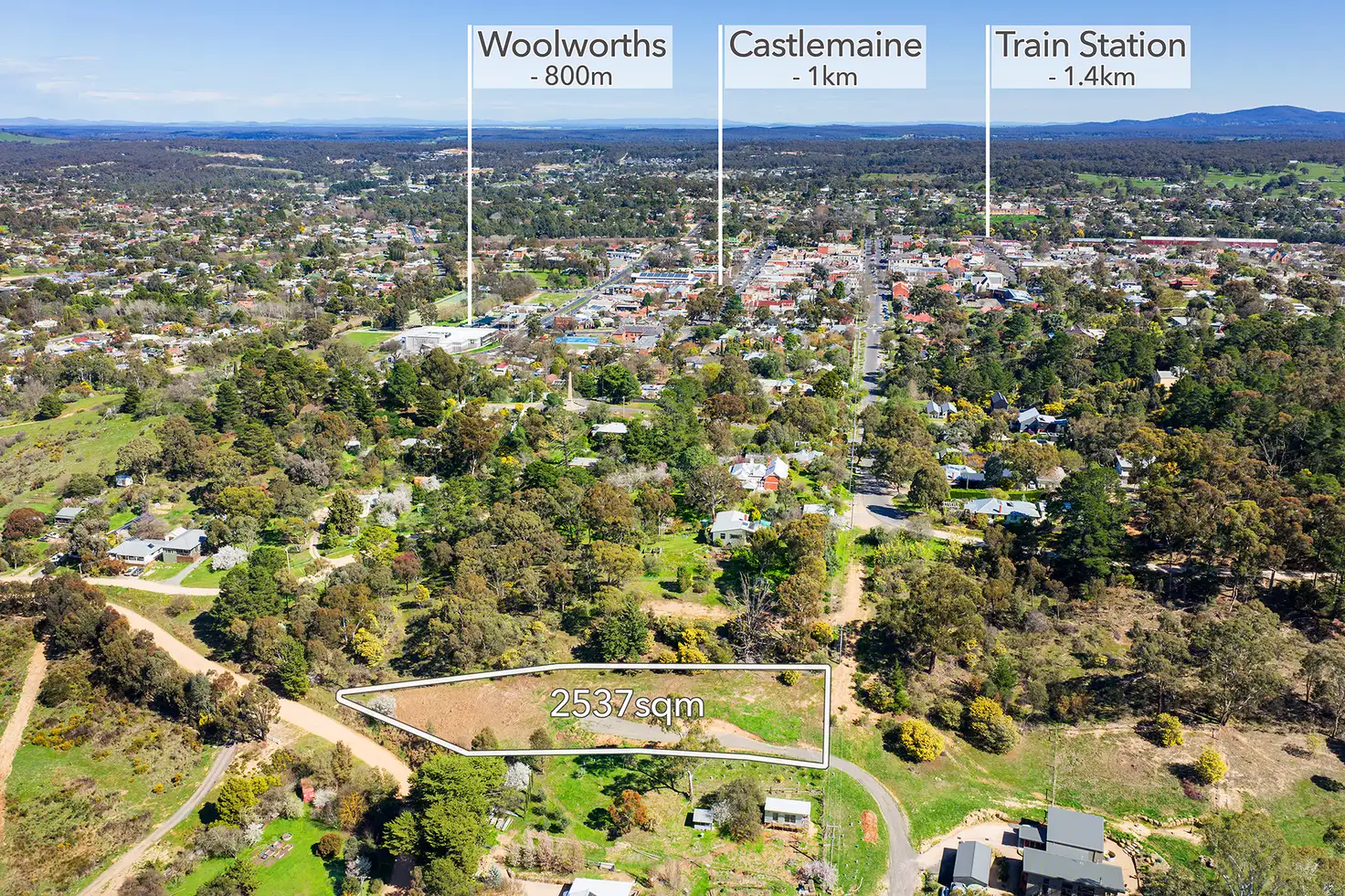 Main view of Homely land listing, 23 Happy Valley Road, Castlemaine VIC 3450