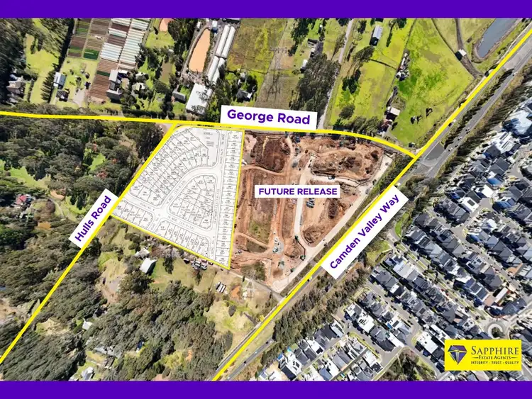 Third view of Homely land listing, LOT 212, Cnr George Road &  Hulls Road, Leppington NSW 2179