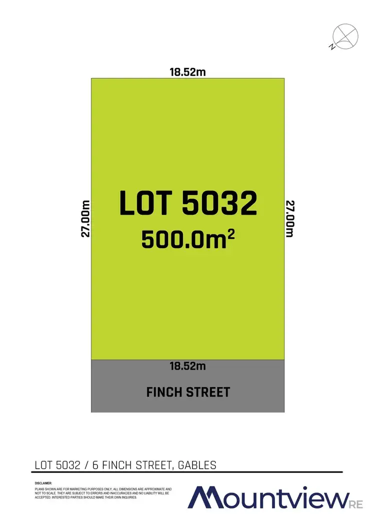 Main view of Homely land listing, 6 Finch Street, Gables NSW 2765