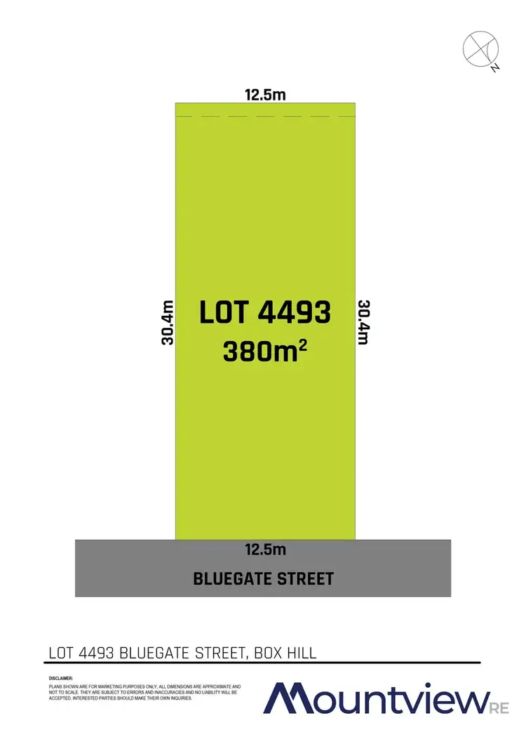 LOT 4493 Bluegate Street, Box Hill NSW 2765
