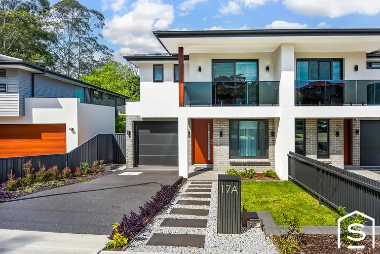 Main view of Homely semi-detached listing, 17a Driver Street, Denistone West NSW 2114
