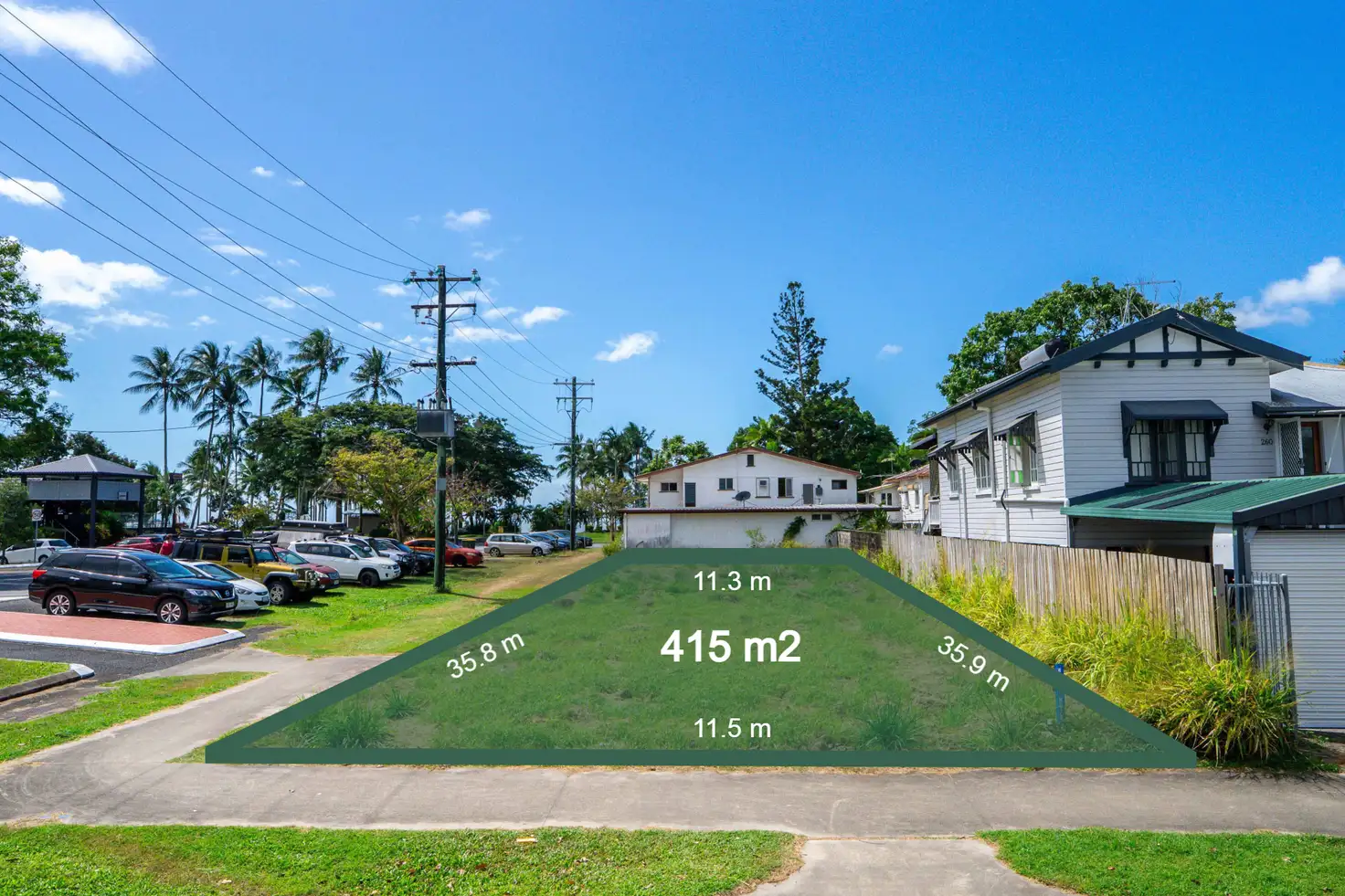 Main view of Homely land listing, 262 Lake Street, Cairns North QLD 4870