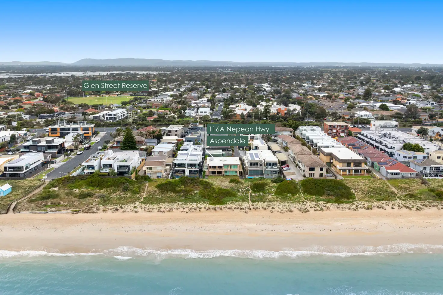 Main view of Homely townhouse listing, 116A Nepean Highway, Aspendale VIC 3195