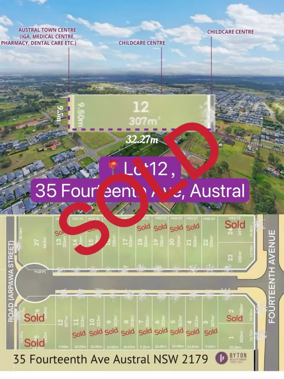 Main view of Homely land listing, LOT 12, 35 Fourteenth Avenue, Austral NSW 2179