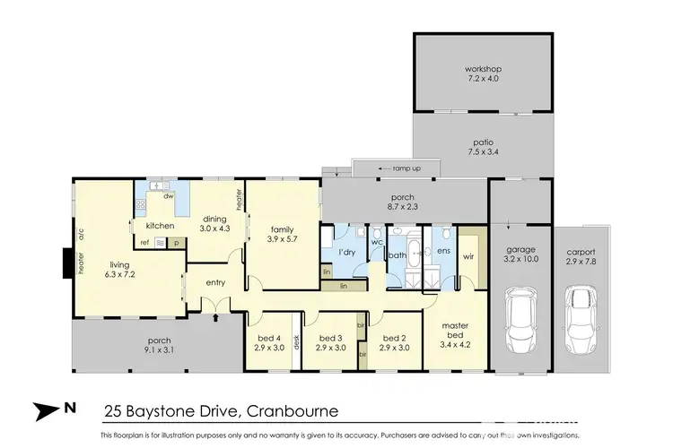 Third view of Homely house listing, 25 Baystone Drive, Cranbourne VIC 3977