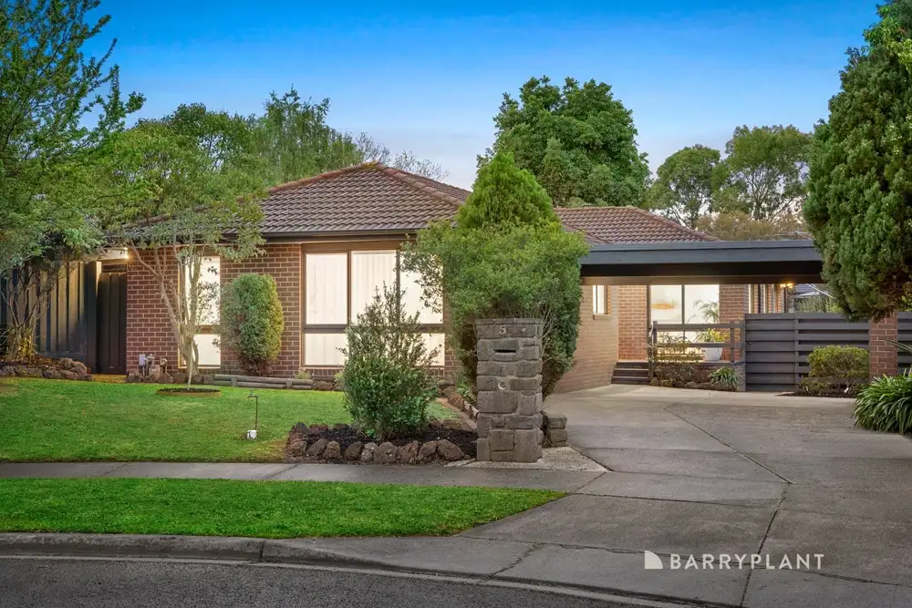 Main view of Homely house listing, 5 Ormiston Close, Wantirna VIC 3152