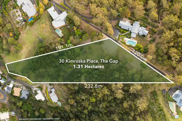 Main view of Homely land listing, 30 Kimruska Place, The Gap QLD 4061