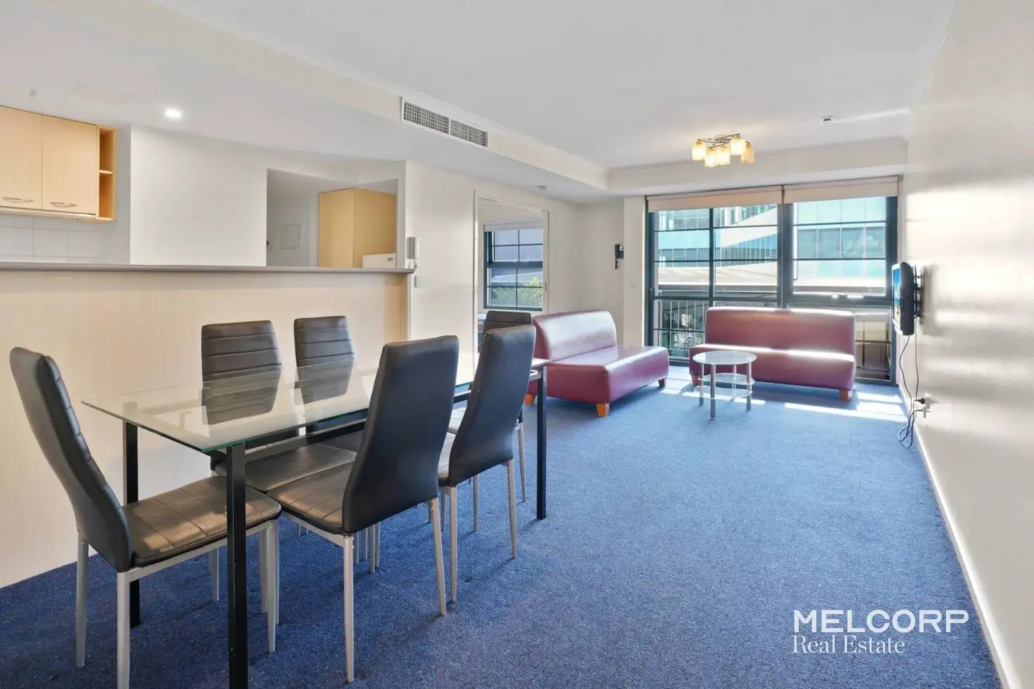 Main view of Homely apartment listing, 420/585 La Trobe Street, Melbourne VIC 3000