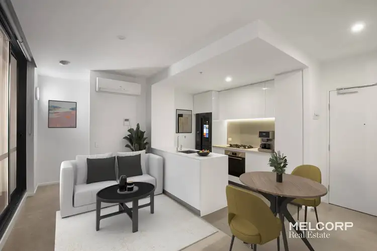 Second view of Homely apartment listing, 404E/1 Hallenstein Street, Footscray VIC 3011