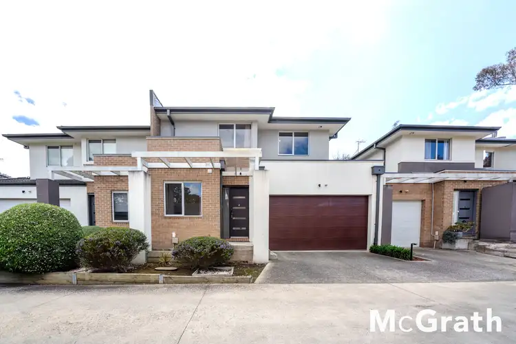 Main view of Homely townhouse listing, 4/13-17 Moore Road, Vermont VIC 3133