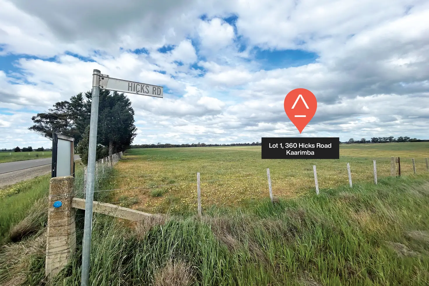 Main view of Homely land listing, LOT 1, 360 Hicks Road, Kaarimba VIC 3635