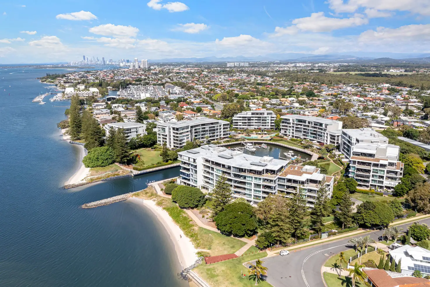 Main view of Homely apartment listing, 6303/323 Bayview Street, Hollywell QLD 4216