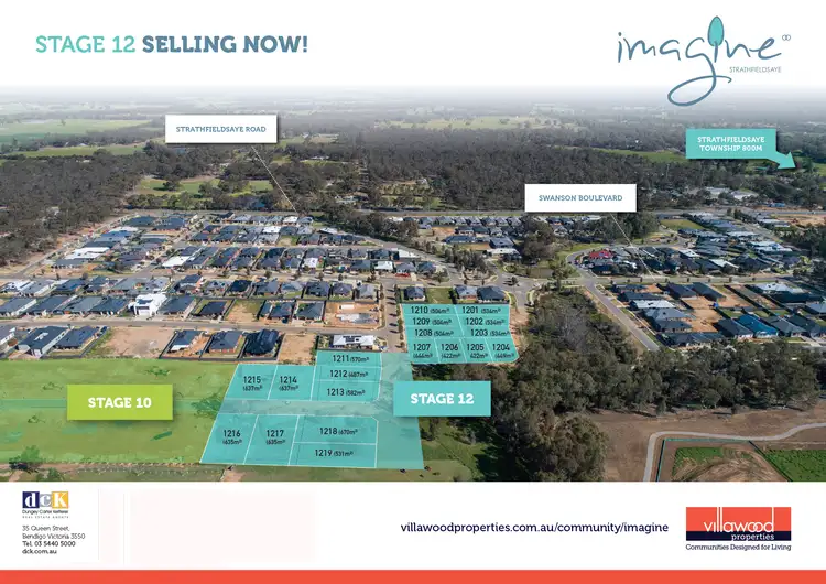 Third view of Homely land listing, 1205 Karndeli Promenade, Strathfieldsaye VIC 3551