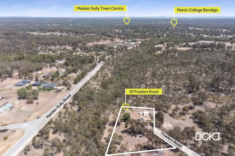 Second view of Homely house listing, 39 Fowlers Road, Maiden Gully VIC 3551
