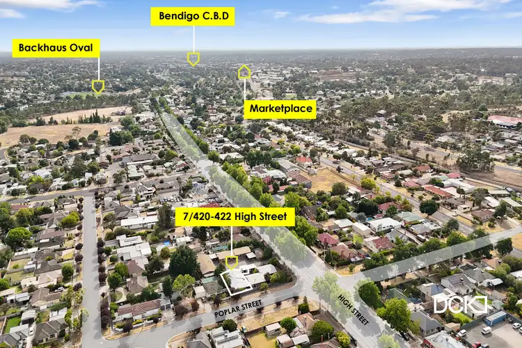 Main view of Homely unit listing, 7/422 High Street, Golden Square VIC 3555
