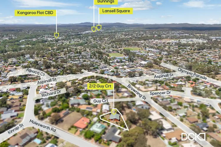 Third view of Homely unit listing, 2/2 Guy Court, Kangaroo Flat VIC 3555