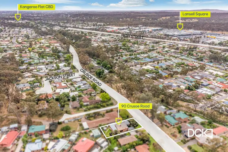 Second view of Homely house listing, 90 Crusoe Road, Kangaroo Flat VIC 3555