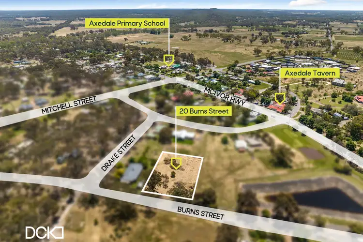 Main view of Homely land listing, 20 Burns Street, Axedale VIC 3551