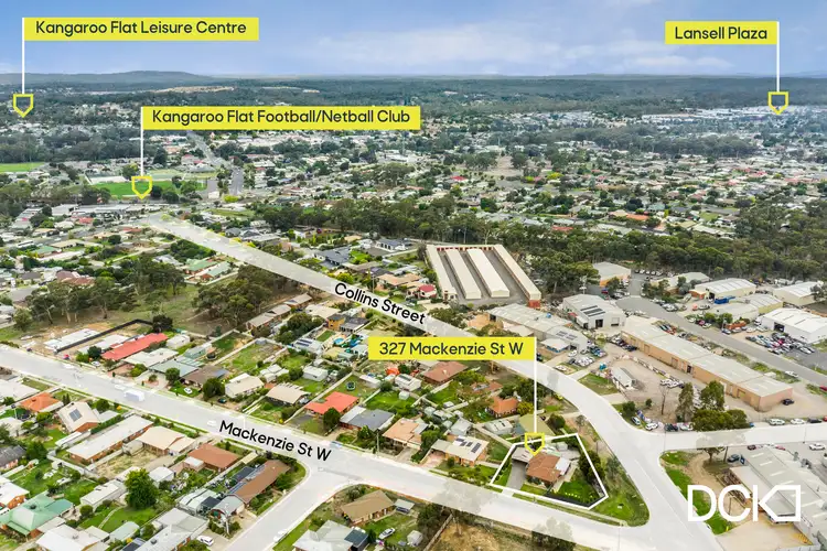 Third view of Homely house listing, 327 Mackenzie Street, Kangaroo Flat VIC 3555