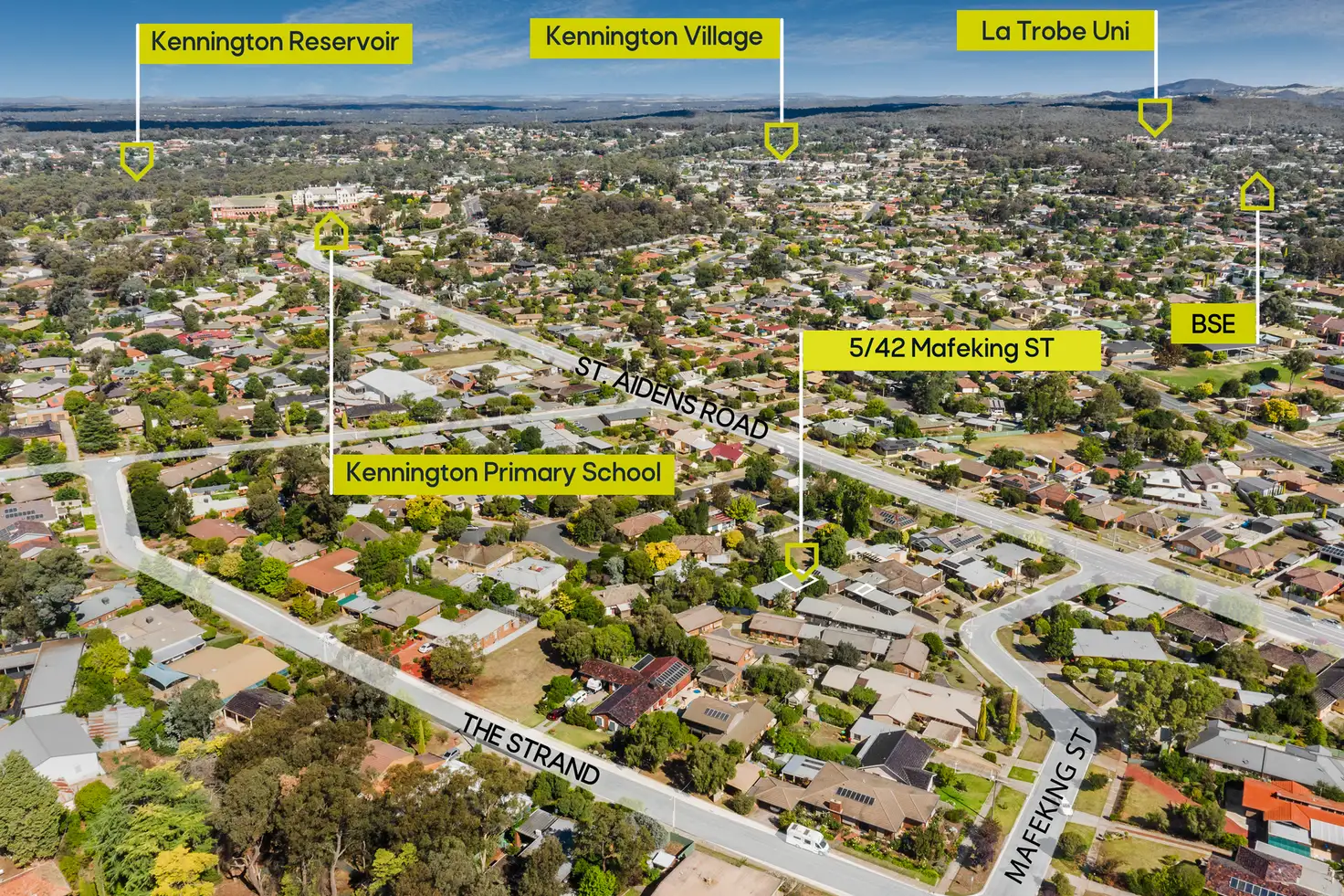 Main view of Homely unit listing, 5/42 Mafeking Street, Kennington VIC 3550