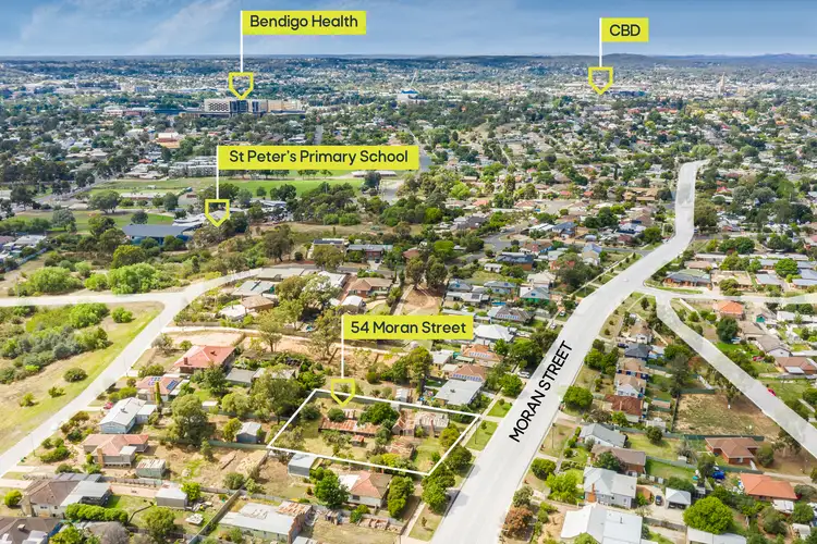 Second view of Homely house listing, 54 Moran Street, Long Gully VIC 3550