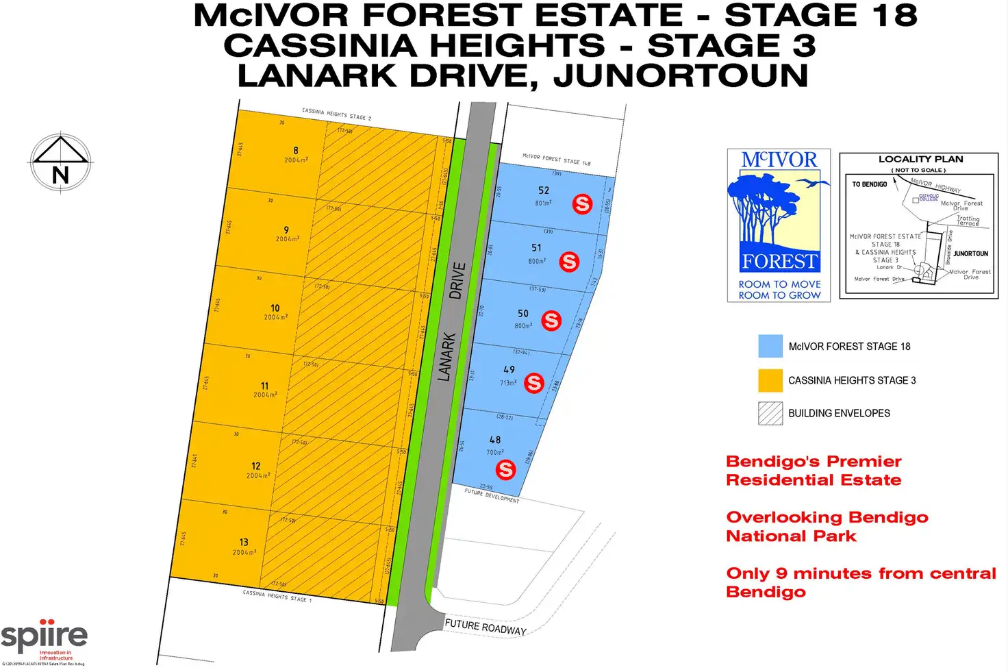 Main view of Homely land listing, LOT 48 Lanark Drive, Junortoun VIC 3551