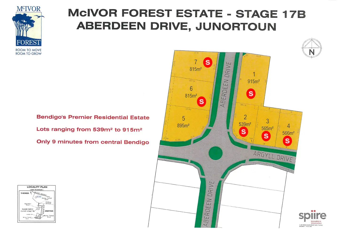 Main view of Homely land listing, Aberdeen Drive, Junortoun VIC 3551