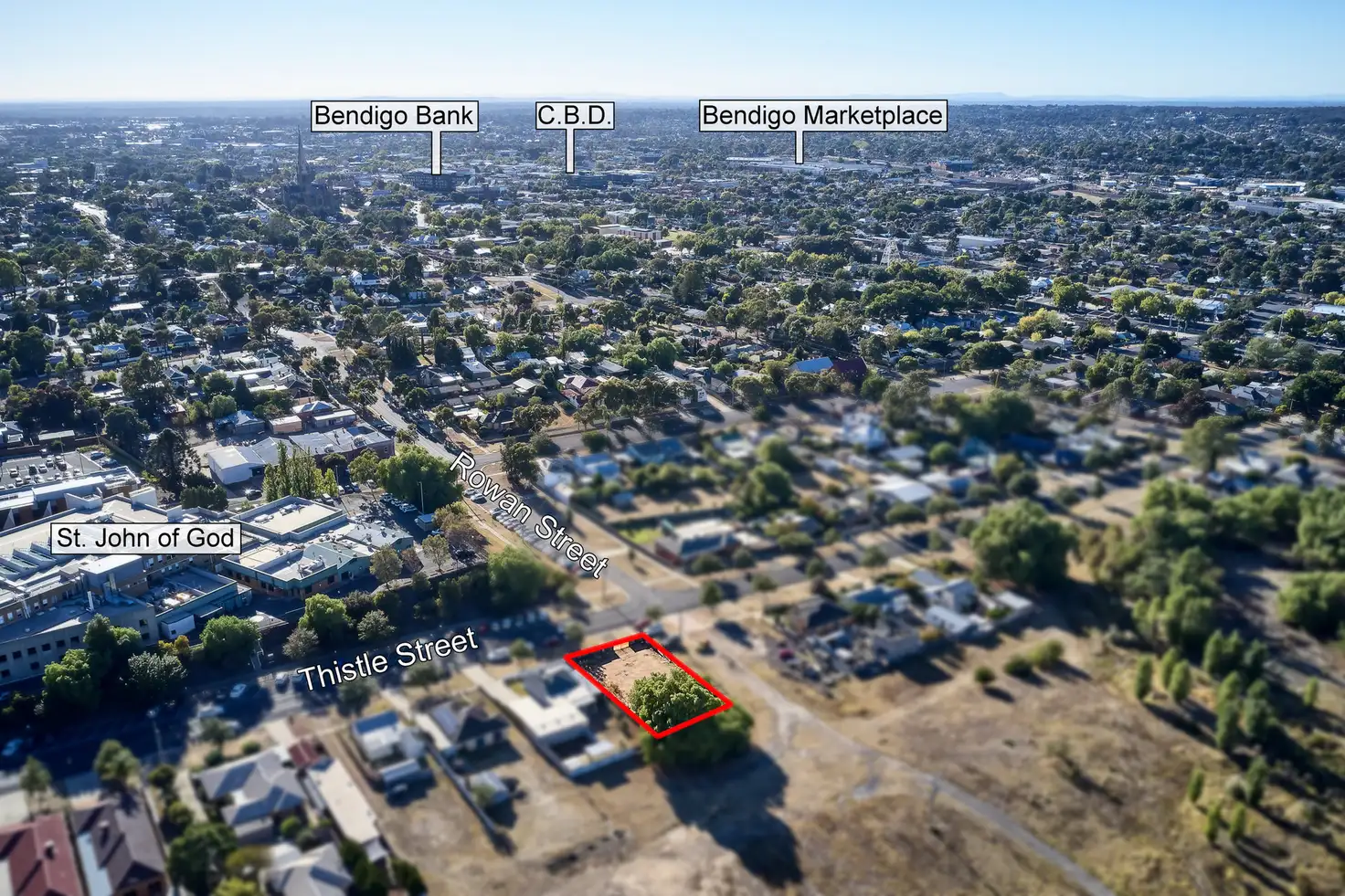 Main view of Homely land listing, 135 Thistle Street, Golden Square VIC 3555