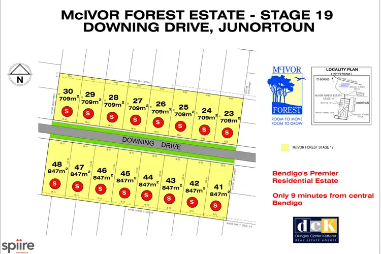Main view of Homely land listing, Downing Drive, Junortoun VIC 3551