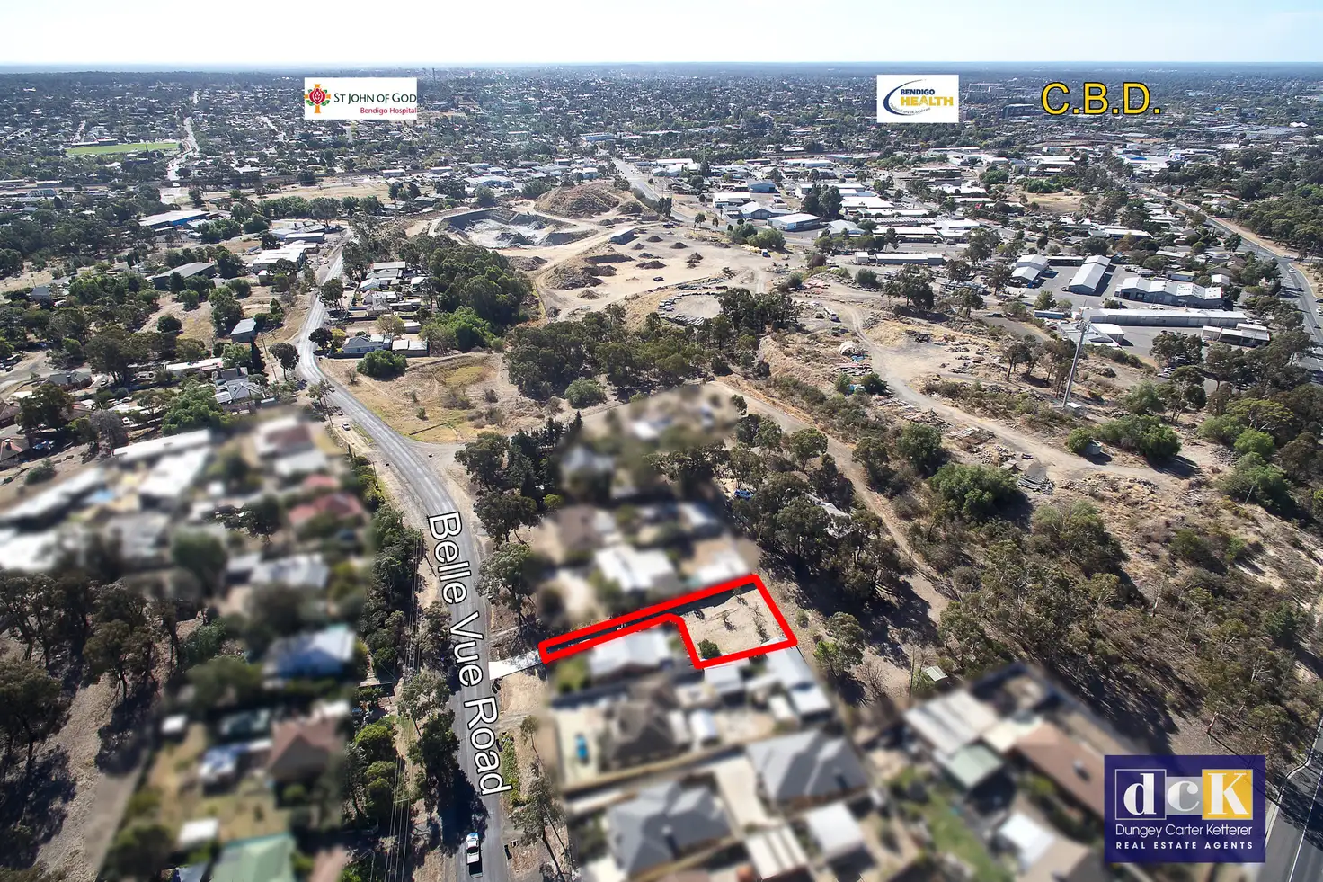 Main view of Homely land listing, 57A Belle Vue Road, Golden Square VIC 3555